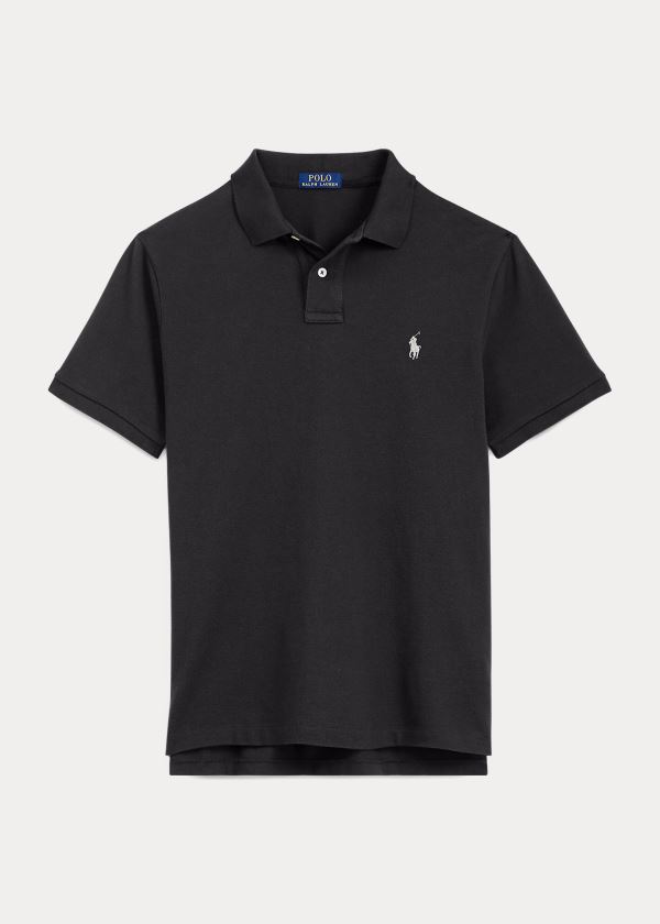 Polo Ralph Lauren Classic Fit Mesh Polo Shirt Herre Danmark (KVFCL3795)